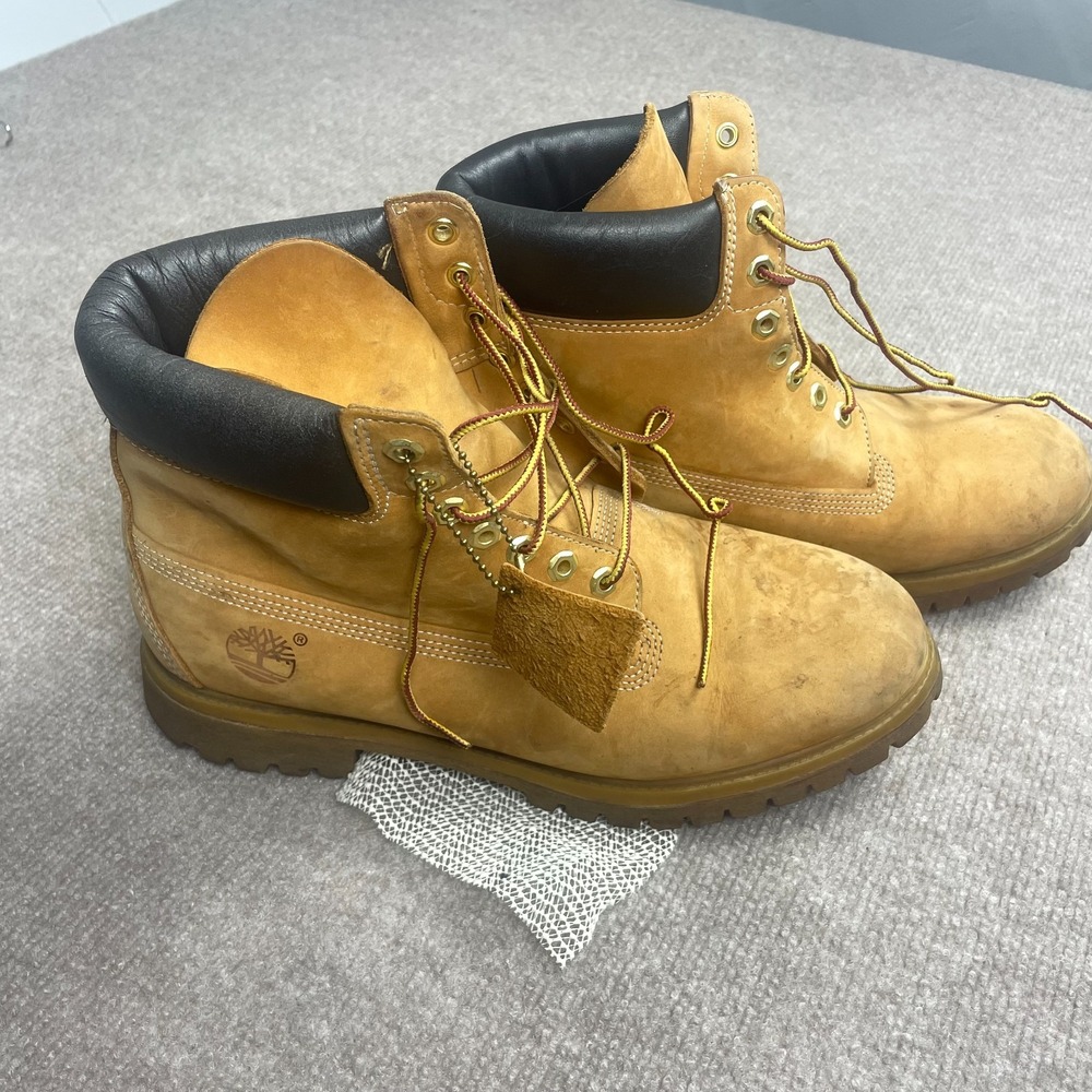 Timberland 6-inch Premium 10061 Mens 11W Boots Wheat 400 Grams Primaloft Boots